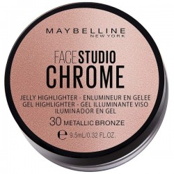 Gemey Maybelline - Highlighter en Gel Chrome Jelly - Metallic Bronze (30)