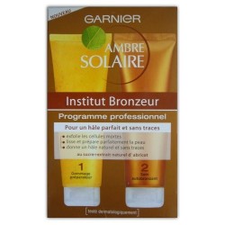 Garnier - Kit de bronzage Ambre Solaire 2 en 1 programme professionnel Institut Bronzeur