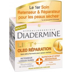 Diadermine - Lift+ Oléo Réparation - Soin Ultra Fermeté pour peaux sèches