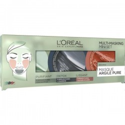 L'Oréal coffret masque argile pure