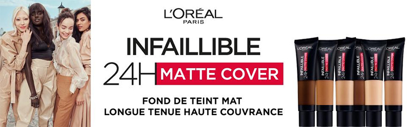 l'Oréal Matte Cover fond de teint