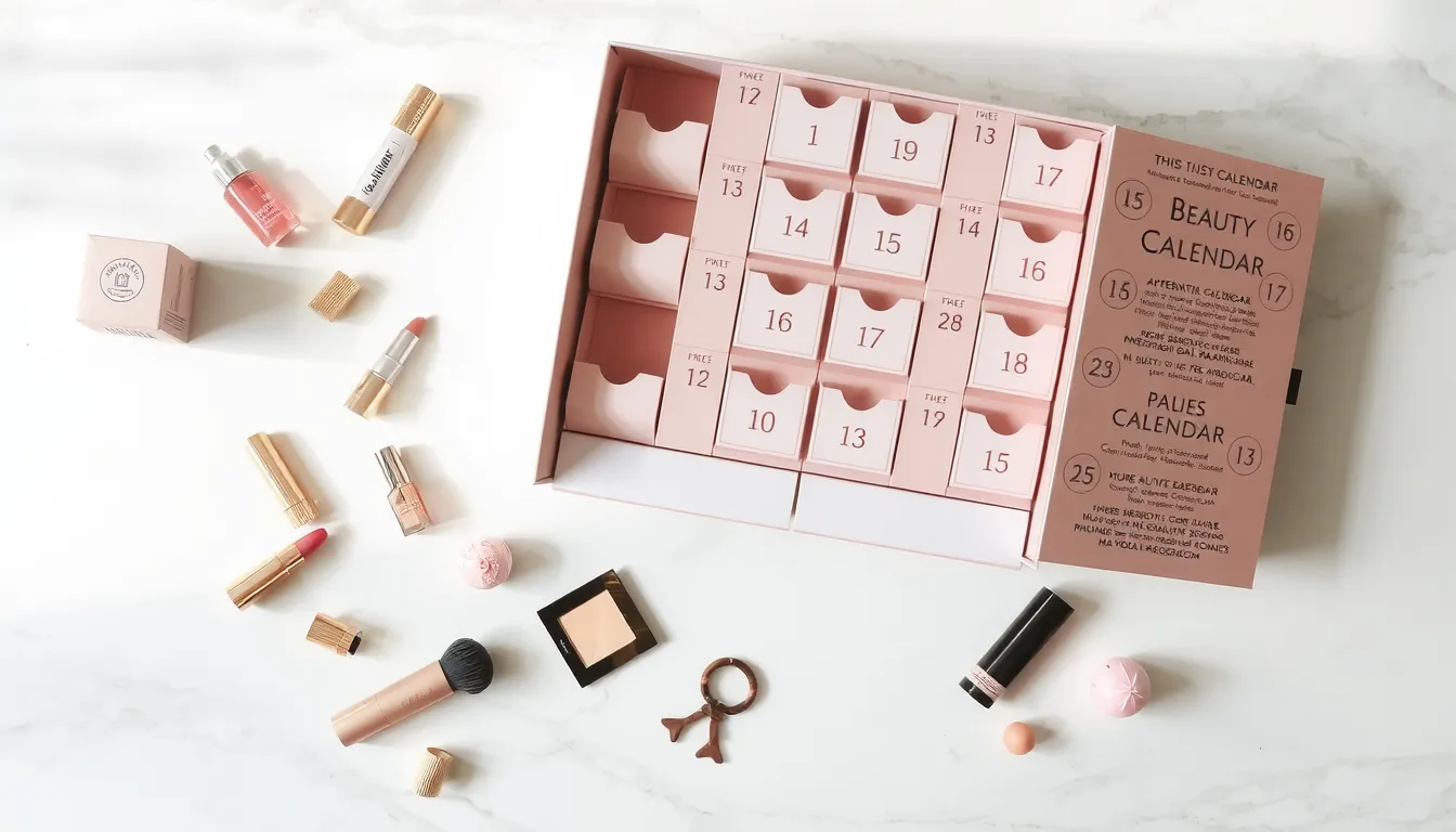 calendrier de lavent maquillage