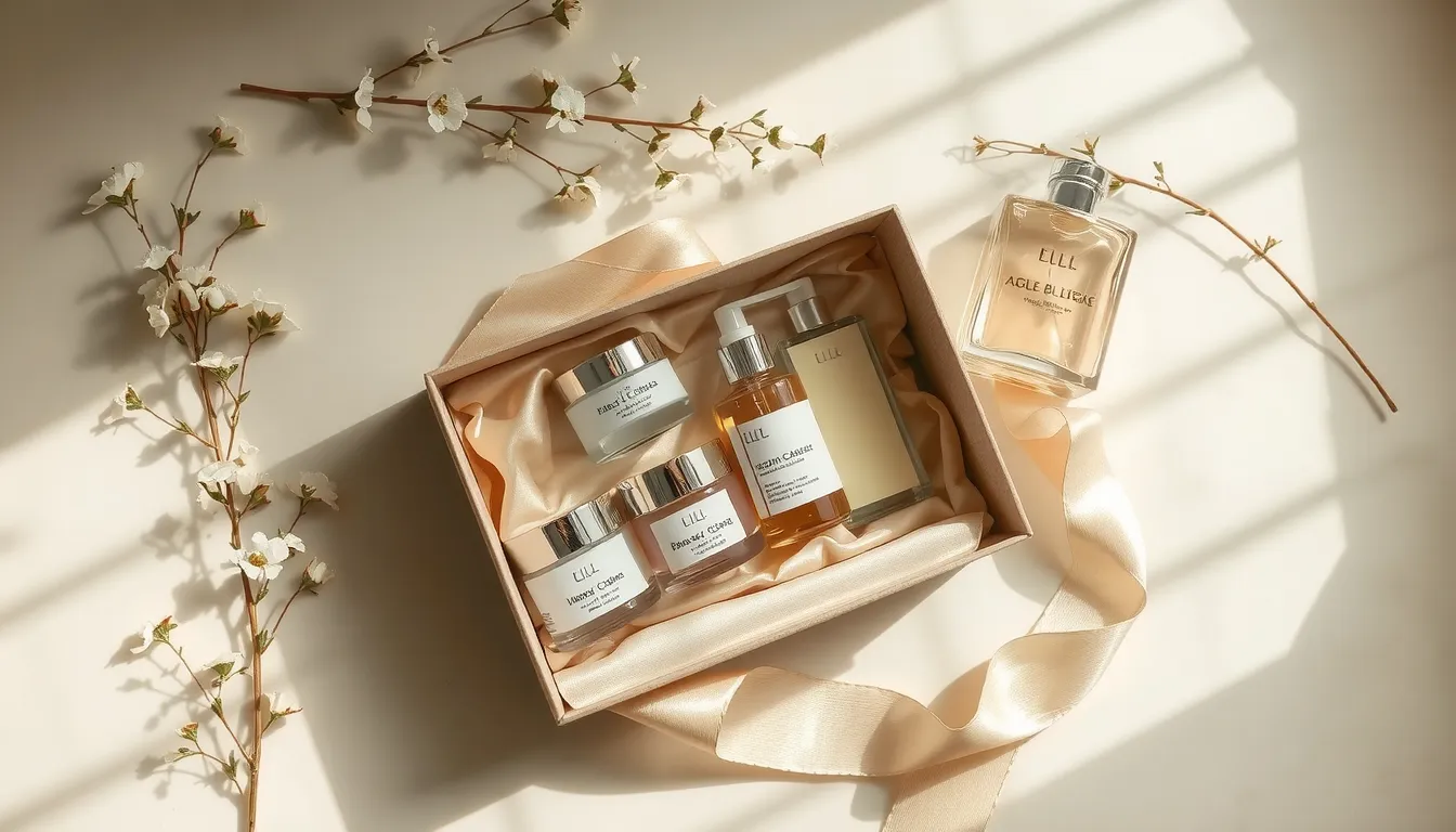 coffret soin femme luxe