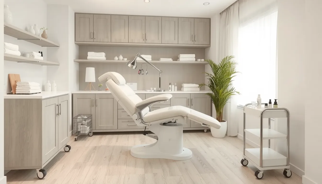 fauteuil de soin esthétique